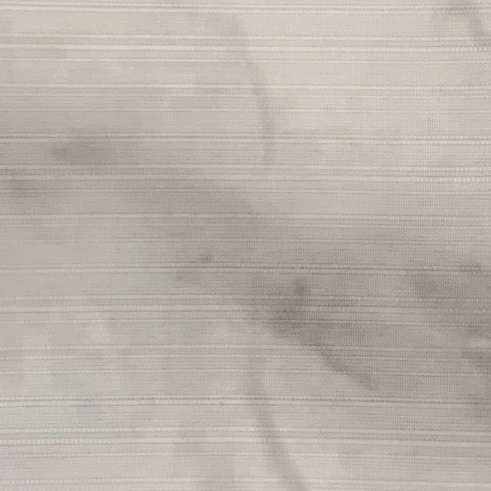 Today’s Living Marble Elite Bath Shower Curtain Easy Care Fabric White Gray